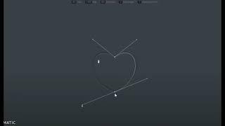 Heart on Bezier Game