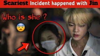 Who is she ?  jin scary horror storie explained in Hindi  #jin #bts #stories