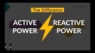 Difference Between Active Power & Reactive Power | TheElectricalGuy