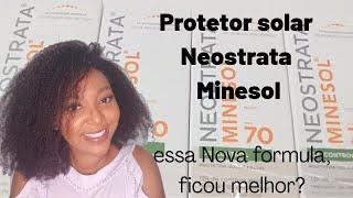 Protetor solar Neostrata Minesol FPS 70 oil Control