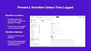 Clockwork for Jira: Prevent a Transition if No Time Is Logged