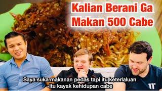 Bikin Bule Gigit Lidah Nonton Rekor Makan 500 Cabe Abang Adek