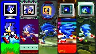 Evolution of Sonic's 1-Up (1991-2022)