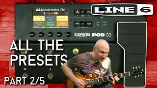 Line6 PodGo - All the Presets - Part 2/5