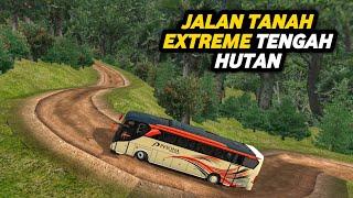 COBAIN KALAU MAMPU‼️ MOD JALAN TANAH OFFROAD SUPER EXTREME YANG ADA DI BUSSID