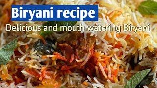 One Port Biryani recipe//Delicious and mouth watering Biryani #Cookwithbiryani