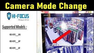 Hifocus camera Mode Change | Error Free Solutions