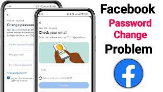 Facebook Password Change Problem || How To Fix Facebook Password Change Problem?