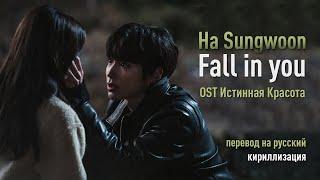 Ha Sung Woon - Fall in You (OST Истинная красота (перевод на русский/кириллизация/текст)