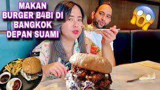 MAKAN BURGER B4BI DI BANGKOK DI SAKSIKAN SUAMIKU