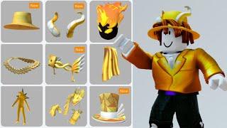 16 FREE GOLD ITEMS ROBLOX!  (2023)