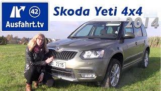 2013 / 2014 Skoda Yeti 2.0 TDI 4x4 DSG - Fahrbericht der Probefahrt- Test - Review