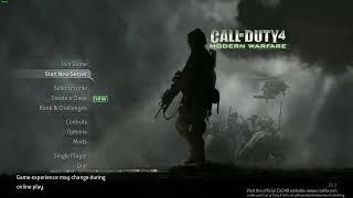 How To Fix Call of Duty 4 Modern Warfare Awaiting Challenge Screen (Steam-PC) Updated Method