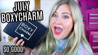 JULY BOXYCHARM 2020 BASE BOX: UNBOXING + TRY ON