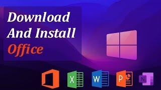 How to Download and Install Genuine Microsoft Office 2019 Lifetime for free | ByteAdmin