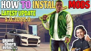 How To Install Mods in GTA 5 Latest Version 1.0.3095.0  All Crash Fix