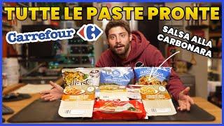 PROVO TUTTE le PASTE PRONTE di CARREFOUR | PRATTQUELLO