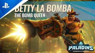 Paladins - Betty la Bomba Reveal Trailer | PS4