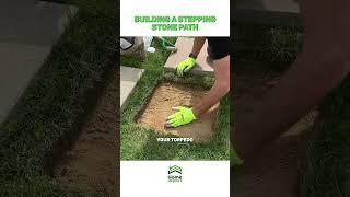 DIY Stepping Stone Path For Cheap!