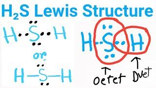 H2S Lewis Structure|| Lewis Dot Structure for H2S ||Hydrogen sulfide Lewis Structure