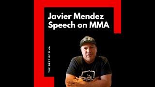 Coach Javier Mendez Speech On Team Work in MMA at AKA GYM