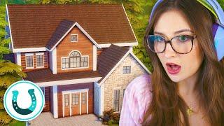 can i build a house using ONLY the sims 4 horse ranch?