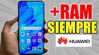 COMO AUMENTAR LA MEMORIA RAM DE MI TELEFONO HUAWEI METODO PERMANENTE  Método 2022 Definitivo!!