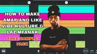 Amapiano tutorial 2024 | Cookup like [VibeKulture] using FL Studio Mobile [Free Sample Pack]