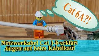 Lan Kabel Kategorien - Was ist ein Cat 7 Kabel? - Netzwerkkabelkunde für Freude an der IT