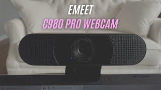 EMEET SmartCam C980 Pro Review, Test | eMeet C980 Pro Webcam with Microphone 1080P 30FPS