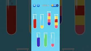 Water sort puzzle game #game #level 6#youtube #gameplay #shorts