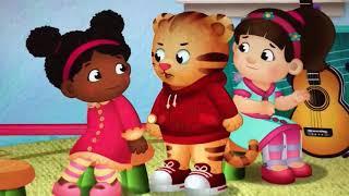 Daniel tiger turns Miss Elaina into cuckoo clock bird