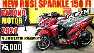 RUSI SPARKLE 150 BAGONG MOTOR NASA RUSI MOTORCYCLE DEALERS NA