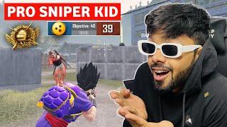 This Kid is Real Pro Sniper | M24 1v1 Match - Android Gamer - BGMI