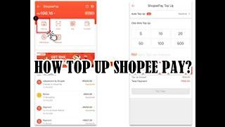 HOW TO TOP UP SHOPEE PAY WALLET