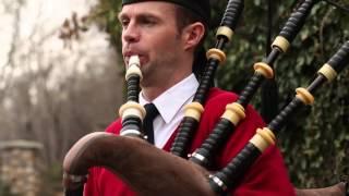 "Danny Boy" played on the bagpipes