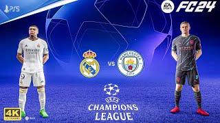 FC 24 - Real Madrid Vs Manchester City - Ft. Mbappe, Haaland - UCL FINAL  | PS5™ [4K60]