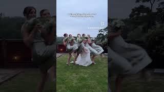 How drunk bridesmaid spoilt the challenge#wedding#bridal#bridesmaids#viralshort#youtubeshorts