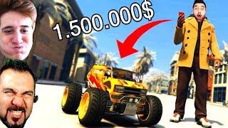 UZAKTAN KUMANDALI KÜÇÜK ARABALARLA EKİP YARIŞIYOR ! YENİ GTA 5 MOD !