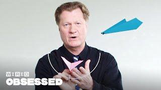 How This Guy Folds and Flies World Record Paper Airplanes | WIRED