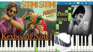 Saami Saami Song Keyboard Notes (piano cover) | Devi Sri Prasad | Allu Arjun | Sukumar | Pushpa