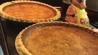 OLD SCHOOL EGG CUSTARD PIE  (FRIDAY NIGHT PIE OF THE WEEK)