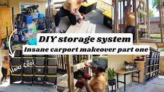 DIY STORAGE SYSTEM ! Small home storage solutions | Home makeover 2024