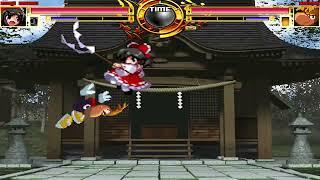 NICK54222 MUGEN: Reimu Hakurei VS Rayman