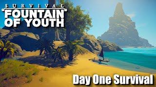 "Day One Survival" - Survival: Fountain of Youth - Episode 1