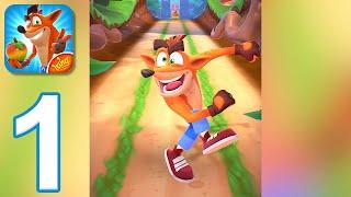 Crash Bandicoot: On the Run - Gameplay Walkthrough Part 1 - Tutorial (iOS, Android)