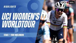 Stage 2 - Ford RideLondon | 2024 UCI Women's WorldTour