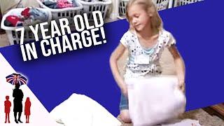 Eight Year Old is Mini Mom to 7 Kids | Supernanny
