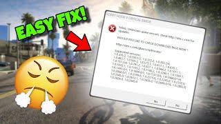 How To Fix Script Hook V Critical Error | GTA 5