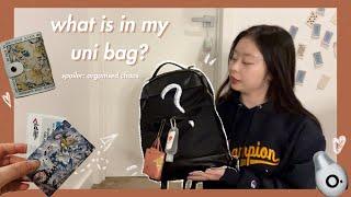 What's in my college backpack // realistic, study tips (kind of), very average and normal